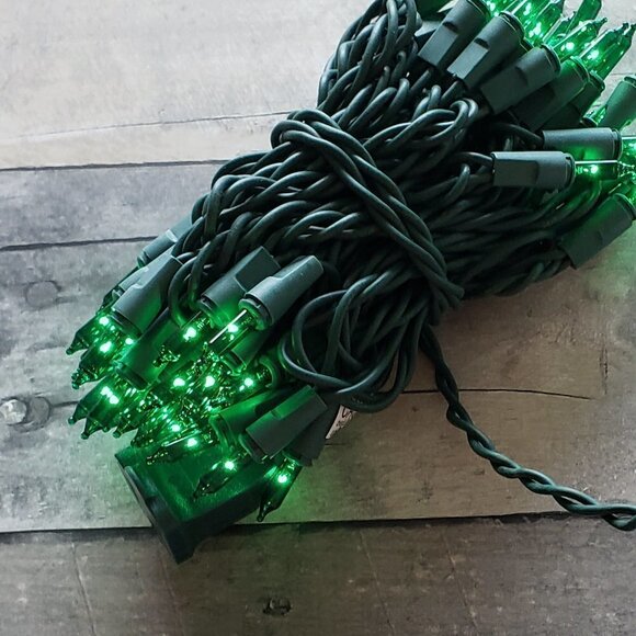 Unused Green Fairy Light String end to end - Picture 2 of 2